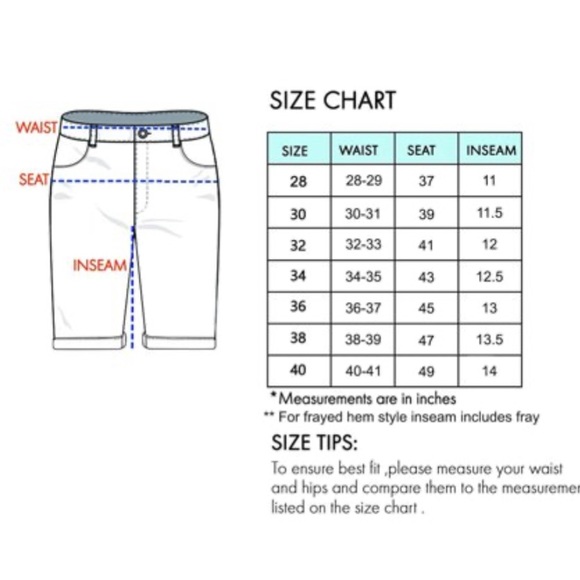 RAWX Men's Denim Shorts - Picture 5 of 5